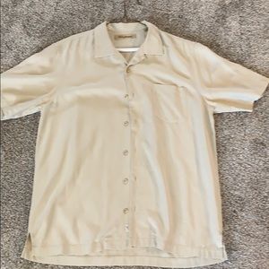 Tommy Bahama silk camp shirt.